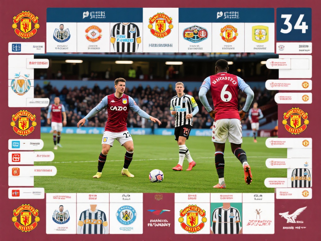 曼联赛程占优，有望逆袭维拉与热刺跻身前四